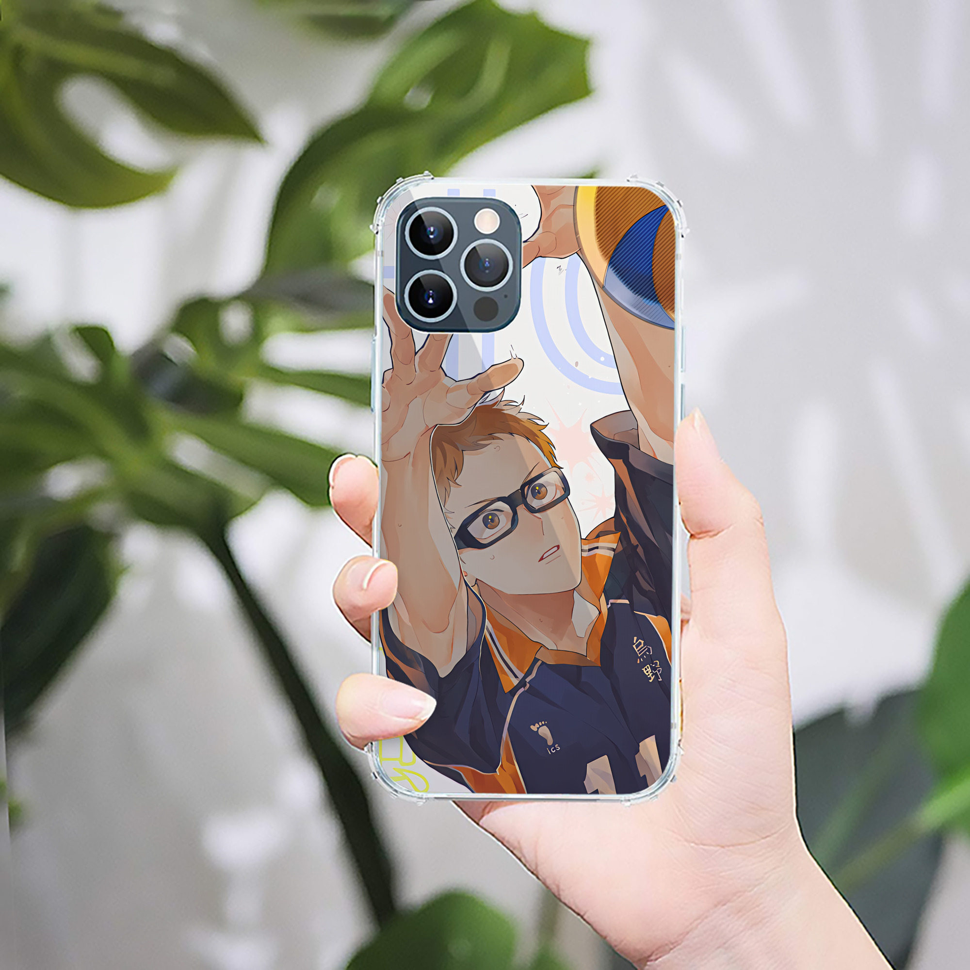 （画像用） ハイキュー!! Haikyu!! 【iPhone 12シリーズ対応】透明スマホケース（クリアソフトケース）
